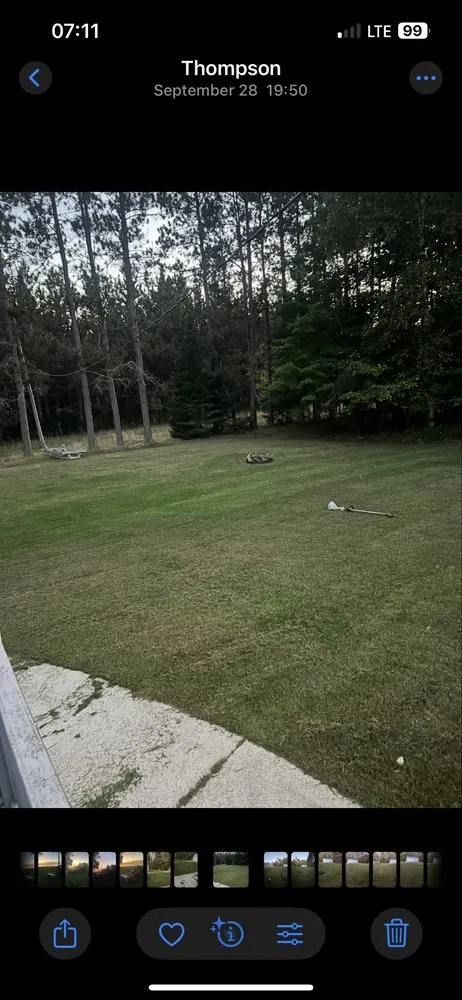 Top-rated lawn mowing service for beautiful yards in Manistique, MI by Nobles Groundskeeping Services