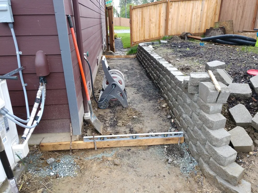 Custom landscape installation in Sultan, WA - Nobo Landscaping