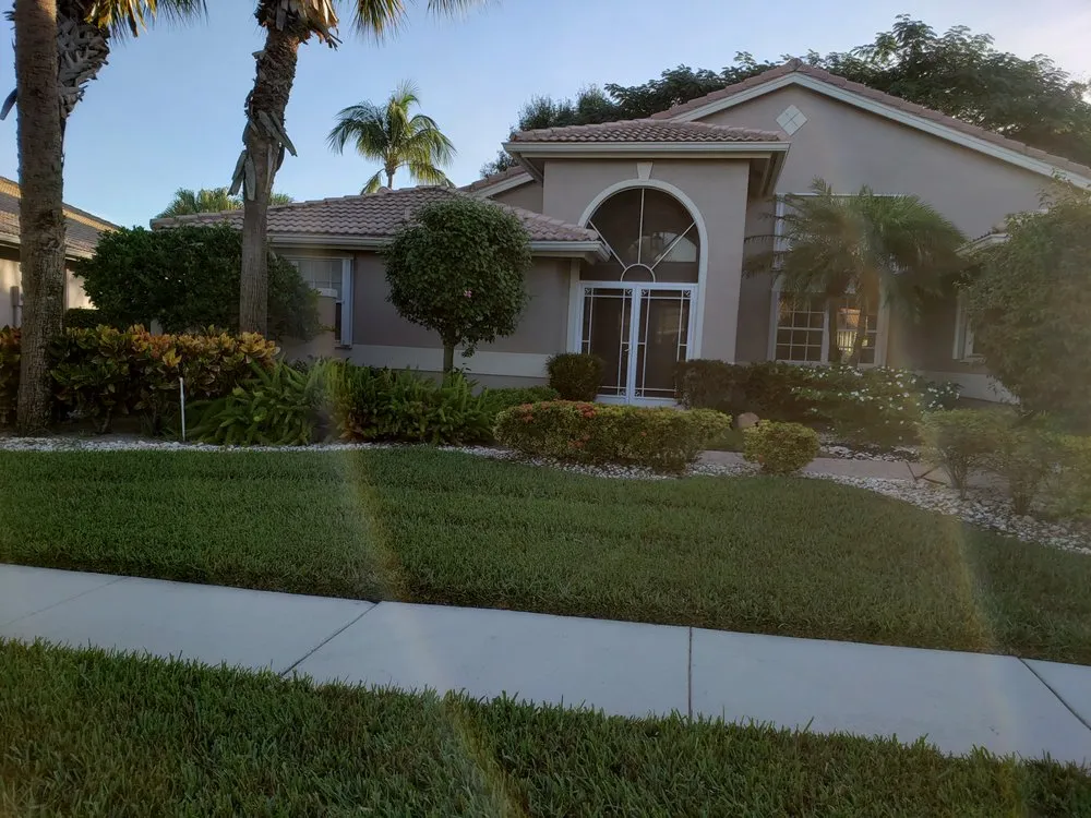 Reliable lawn mowing service in Boynton Beach, FL by Nocera Landscaping