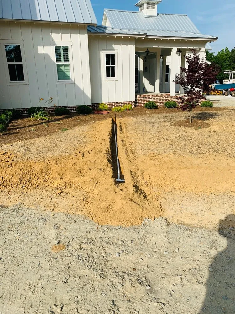 Custom yard cleanup service with custom design across Willow Spring, NC - NoDrought Irrigation & Landscape