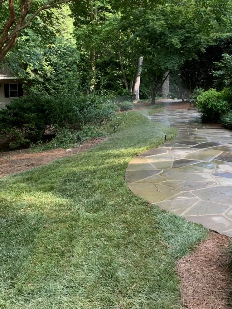 Professional yard maintenance with custom design across Willow Spring, NC - NoDrought Irrigation & Landscape