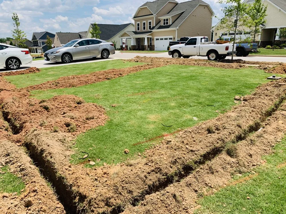 Expert yard maintenance for beautiful yards in Willow Spring, NC by NoDrought Irrigation & Landscape