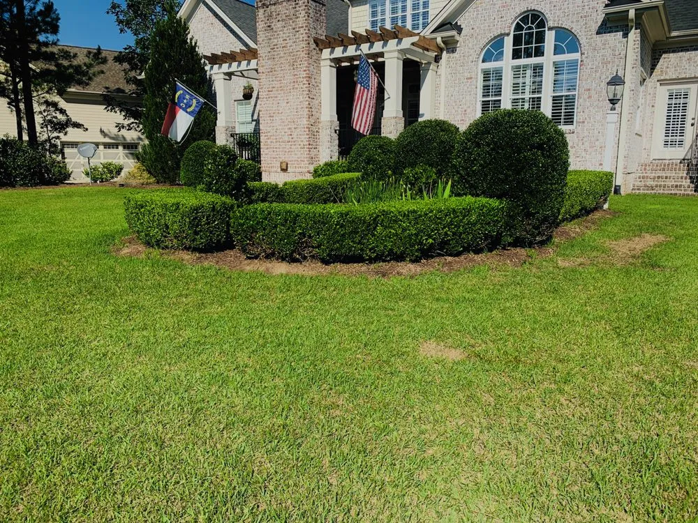 Professional landscape installation with custom design across Willow Spring, NC - NoDrought Irrigation & Landscape