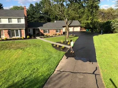 Affordable lawn mowing service with custom design across Wheaton-Glenmont, MD - Noel Services