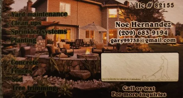 Noe's Gardening Services Logo