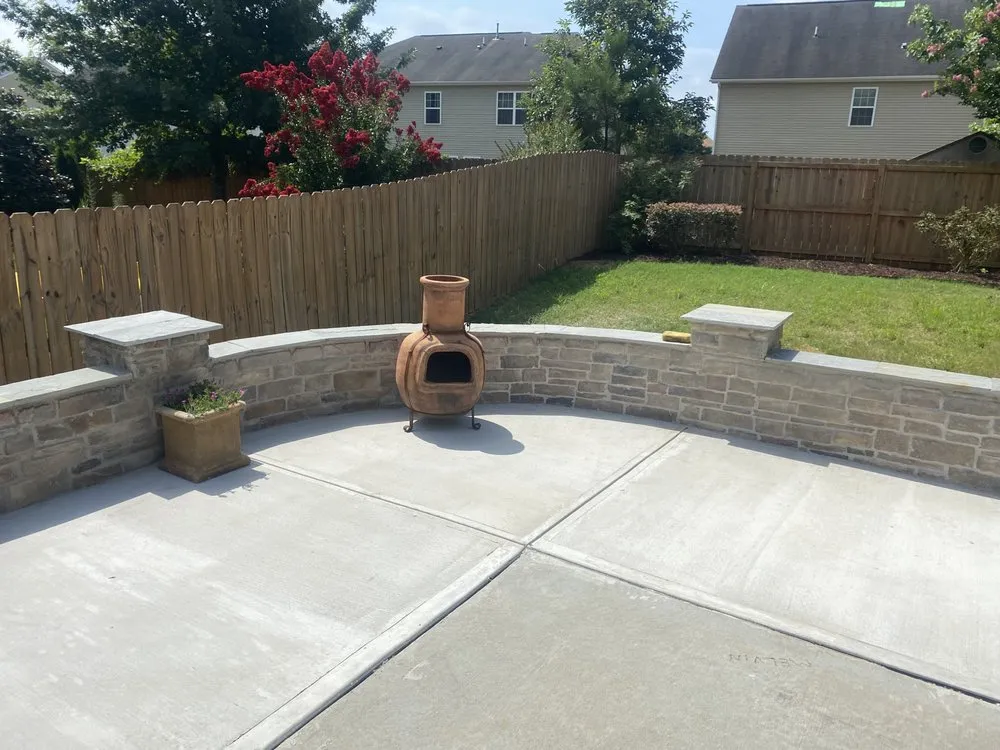 Custom garden landscaping for homes across Raleigh, NC - Noguera Construction