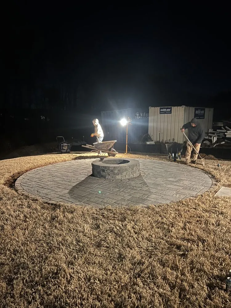 Affordable garden landscaping in Raleigh, NC by Noguera Construction