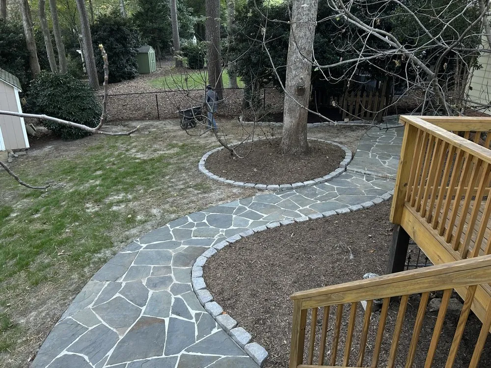 Reliable outdoor landscaping for beautiful yards across Raleigh, NC - Noguera Construction