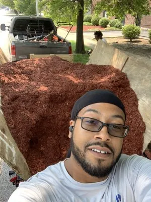 Nojoke Landscaping and Lawn Care Logo