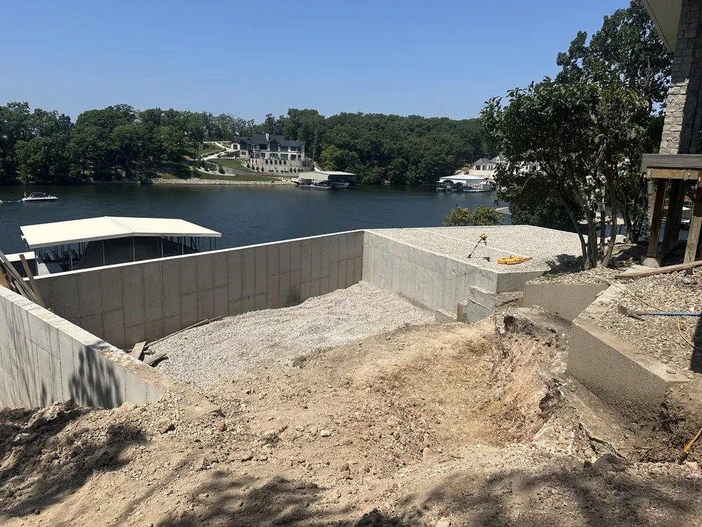 Professional landscape installation for residential properties across Osage Beach, MO - Nolan Concrete