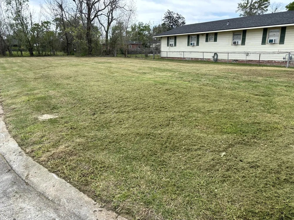 Custom landscape installation near you in Lake Charles, LA by Nonette's Professional services