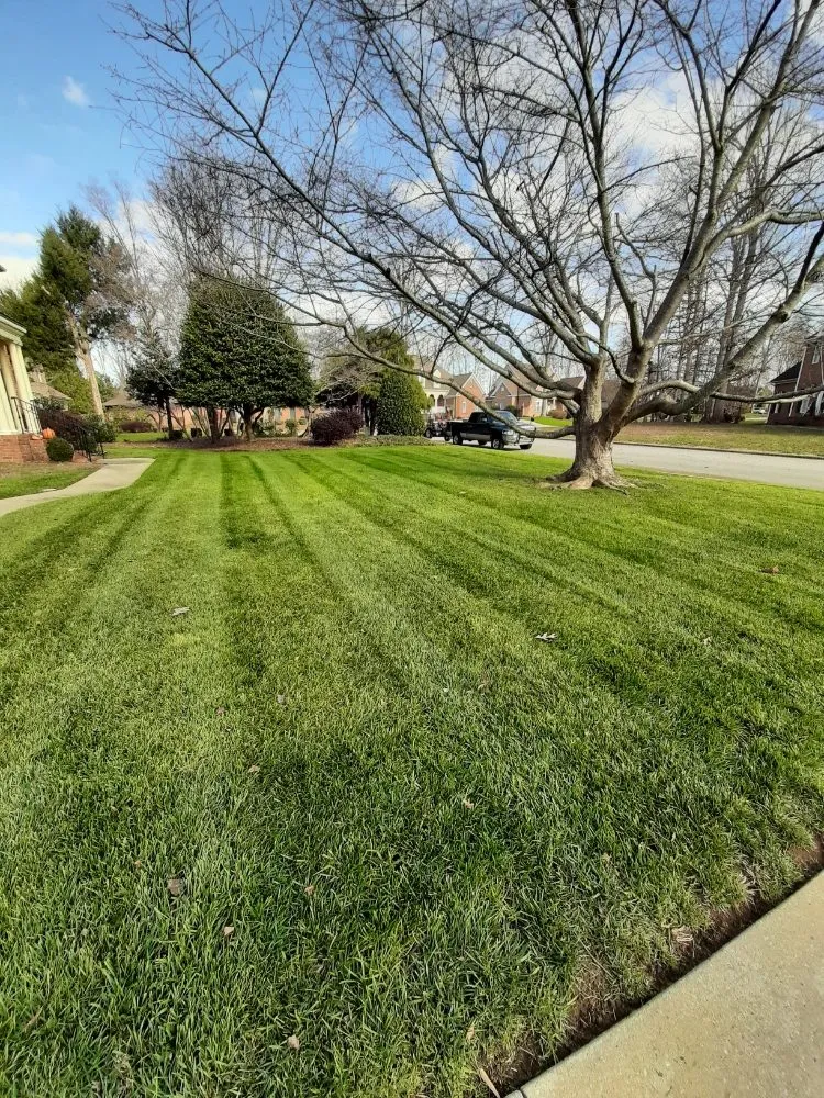 Custom garden landscaping near you in High Point, NC by Nooe Lawn Care