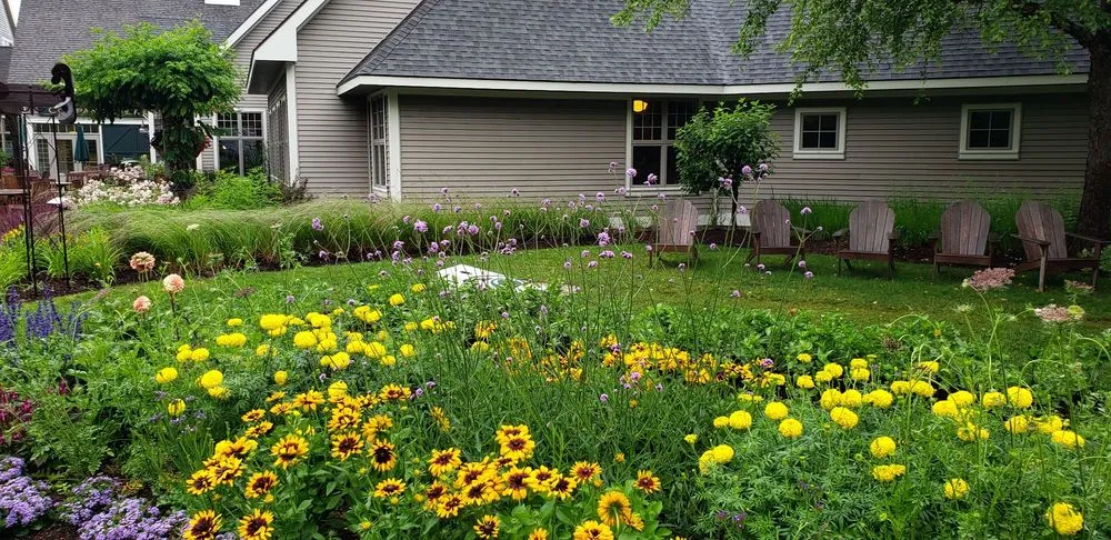 Professional landscape installation with custom design in Eliot, ME by Nooney Jacquelyn Landscape