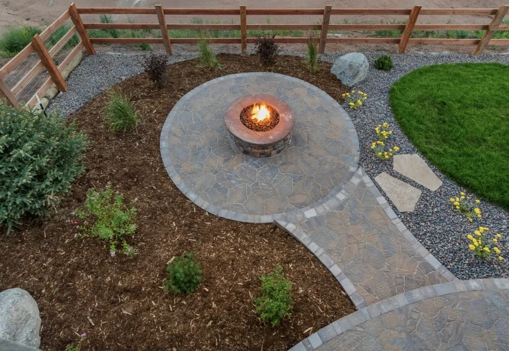 Custom outdoor landscaping in North Las Vegas, NV - Nopal Lawn Maintenance