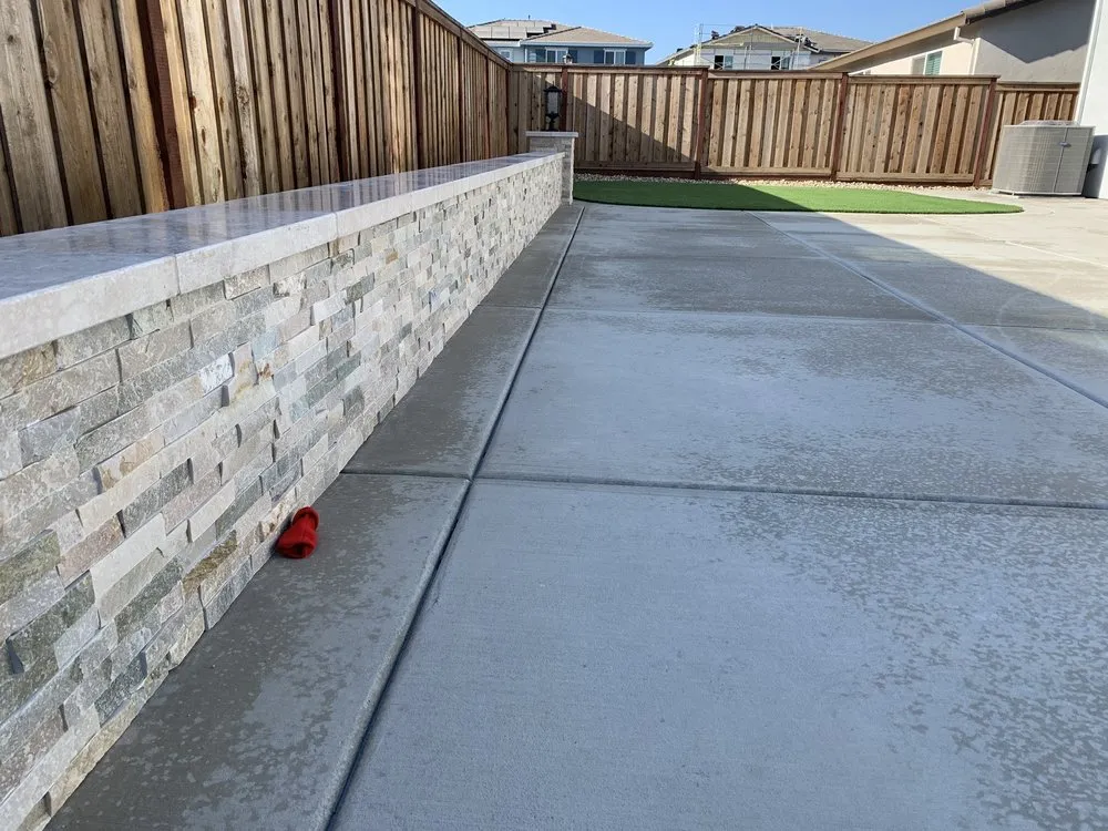 Local landscape installation in Tri-Valley, CA by Norcal Concrete