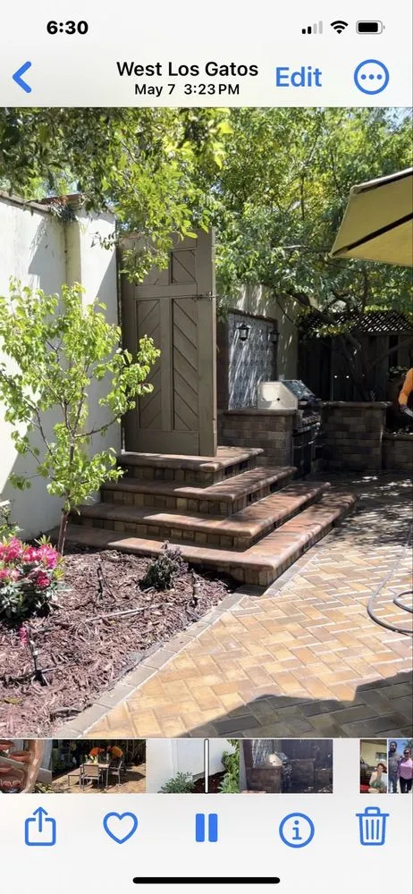 Affordable landscape installation in San Jose, CA by NorCal Masonry