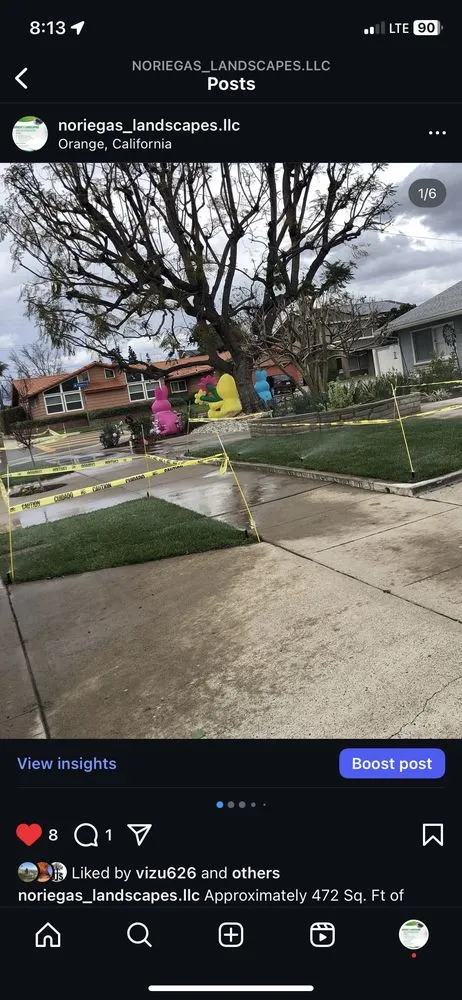 Top-rated landscape installation for beautiful yards across Tustin, CA - Noriega’s Landscapes