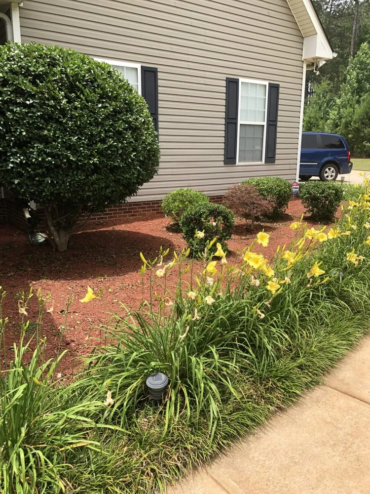 Custom landscape installation in Winterville, GA - Norman & Sons Landscaping