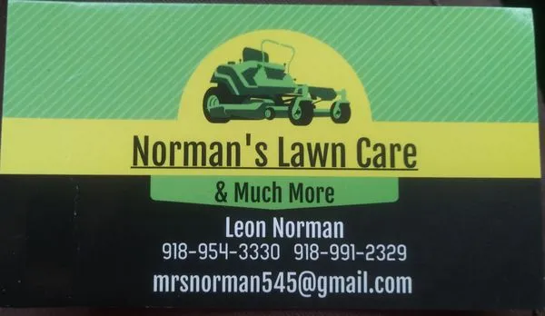 Norman's Lawn Care Logo