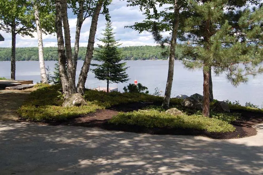Professional landscape installation for residential properties across Kingfield, ME - Norpine Landscape