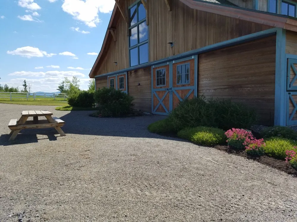 Expert garden landscaping with custom design in Kingfield, ME by Norpine Landscape