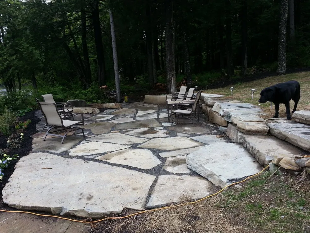 Trusted landscape design with custom design in Kingfield, ME by Norpine Landscape