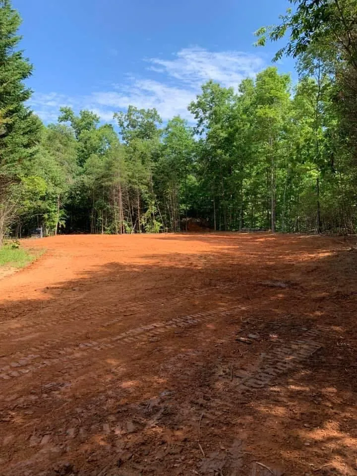 Professional landscape installation in Alexis, NC by Norris Grading & Landscaping