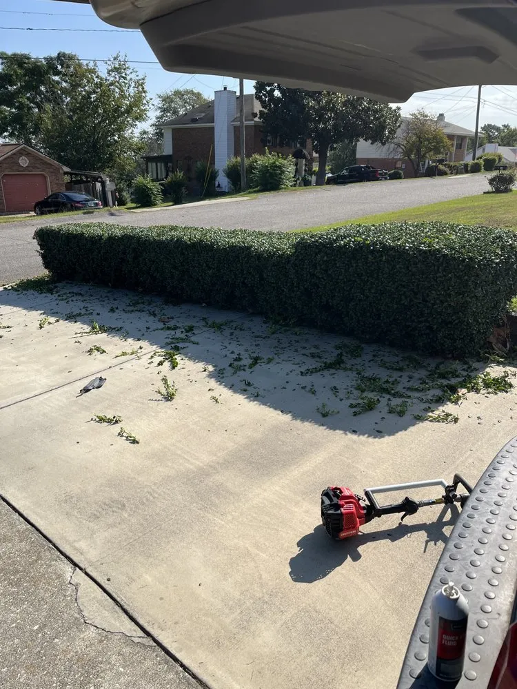 Custom lawn mowing service for beautiful yards in Hephzibah, GA by Norris Landscaping