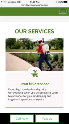 Norris Lawn Maintenance Logo