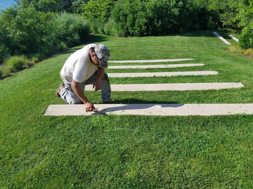 Local lawn mowing service in East Hampton, NY by Norris Organics