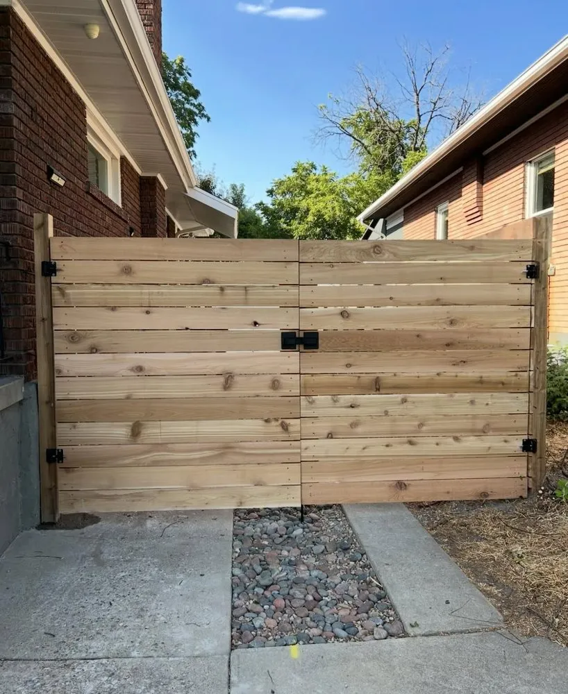 Local residential landscaping for homes in Asheville, NC by Norstar Fence Company