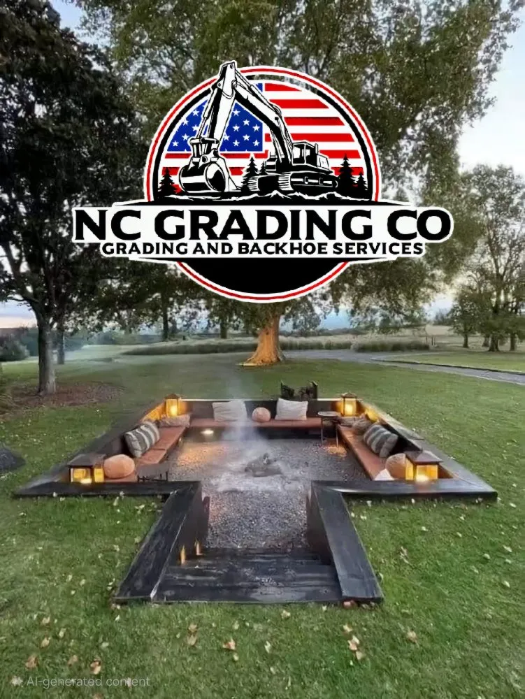 Expert garden landscaping in Wake Forest, NC by North Carolina Grading Company