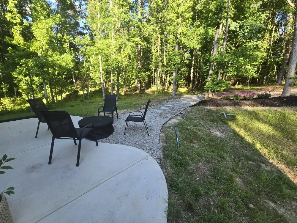 Expert yard cleanup service in Wake Forest, NC by North Carolina Grading Company