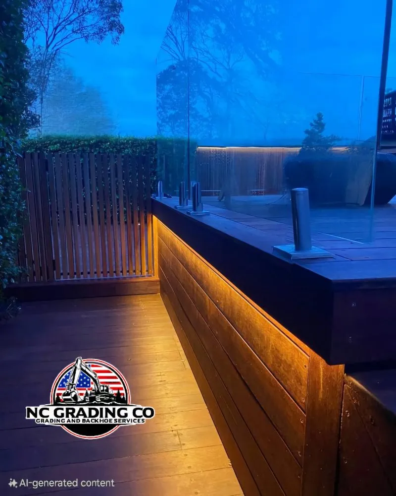 Expert landscape design for outdoor upgrades in Wake Forest, NC by North Carolina Grading Company