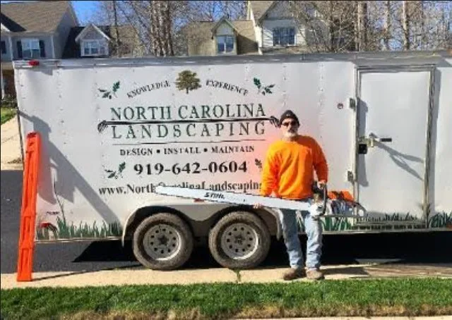 Professional lawn care service for beautiful yards in Chapel Hill, NC by North Carolina Landscaping