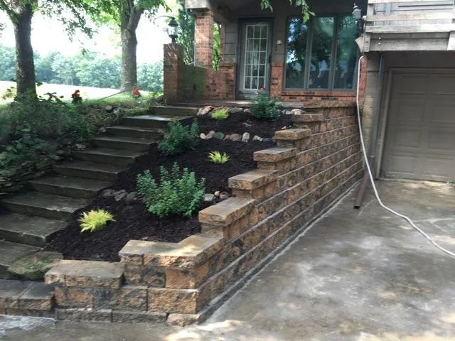 Custom landscape installation for residential properties across Webster City, IA - North Central Turf & Landscaping