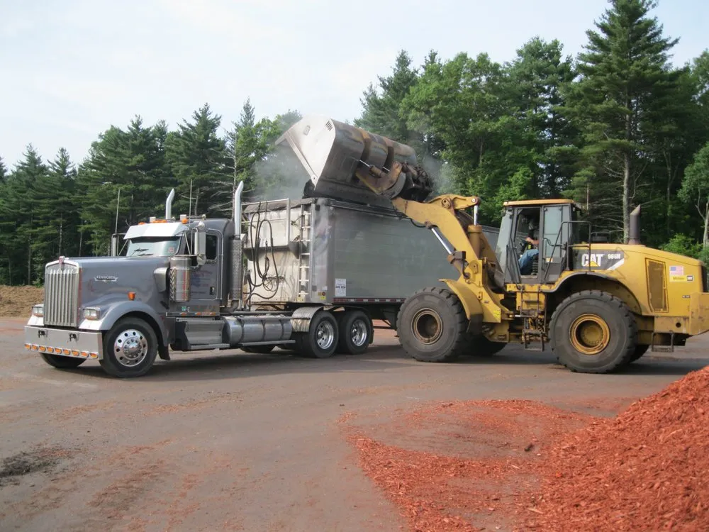 Affordable outdoor landscaping in Bellingham, MA by North Country Mulch