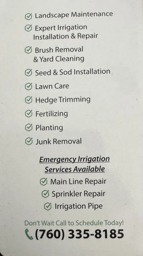 Reliable garden landscaping near you in Escondido, CA by North County Landscape & Irrigation