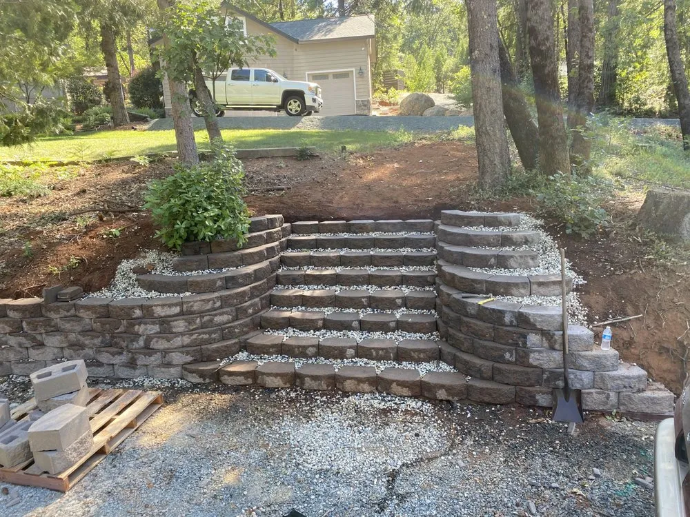 Professional outdoor landscaping in Grass Valley, CA - North Forty Yard Work and More