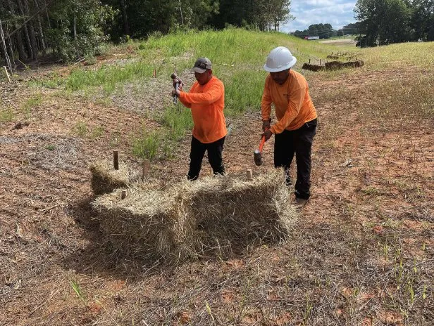 Affordable yard cleanup service near you in Clermont, GA by North Georgia Hydroseeding & Erosion Control