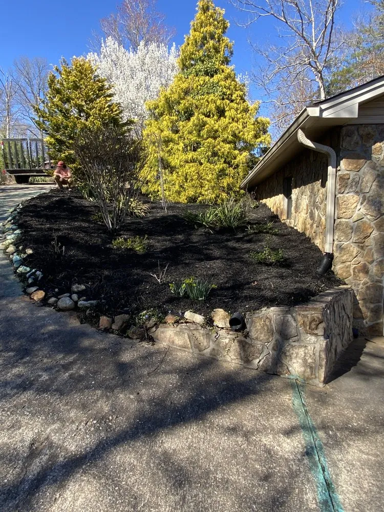 Reliable landscaping services with custom design in Blairsville, GA by North Georgia Lawn Care