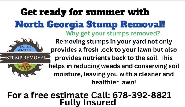 North Georgia Stump Removal Logo