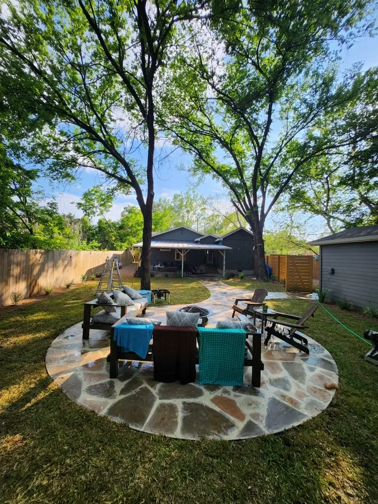 Local garden landscaping for residential properties across Hutto, TX - North Lake Contractors