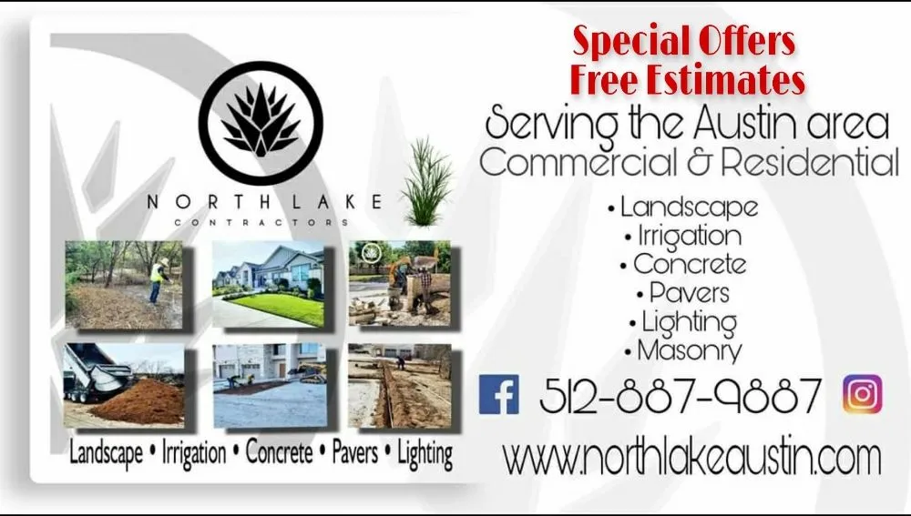 Local residential landscaping for residential properties in Hutto, TX by North Lake Contractors