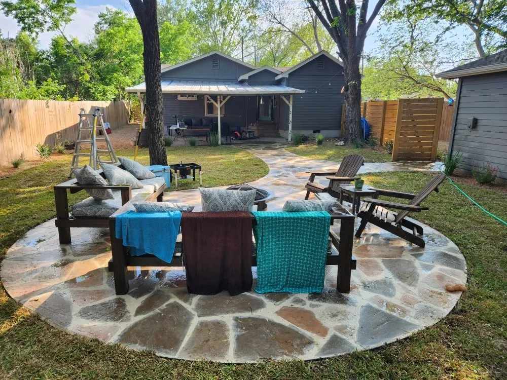 Custom lawn mowing service for year-round maintenance across Hutto, TX - North Lake Contractors