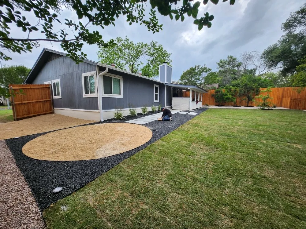 Reliable residential landscaping in Hutto, TX by North Lake Contractors