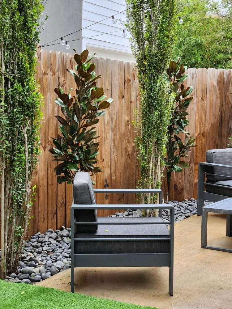 Custom landscape design for year-round maintenance in Hutto, TX by North Lake Contractors