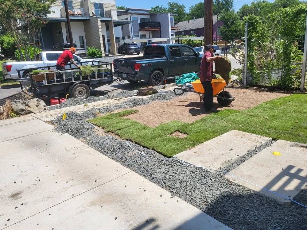 Expert landscape installation experts serving Austin, TX - North Pearl Landscaping