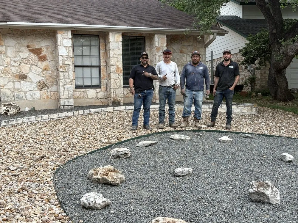 Custom garden landscaping in Austin, TX - North Pearl Landscaping