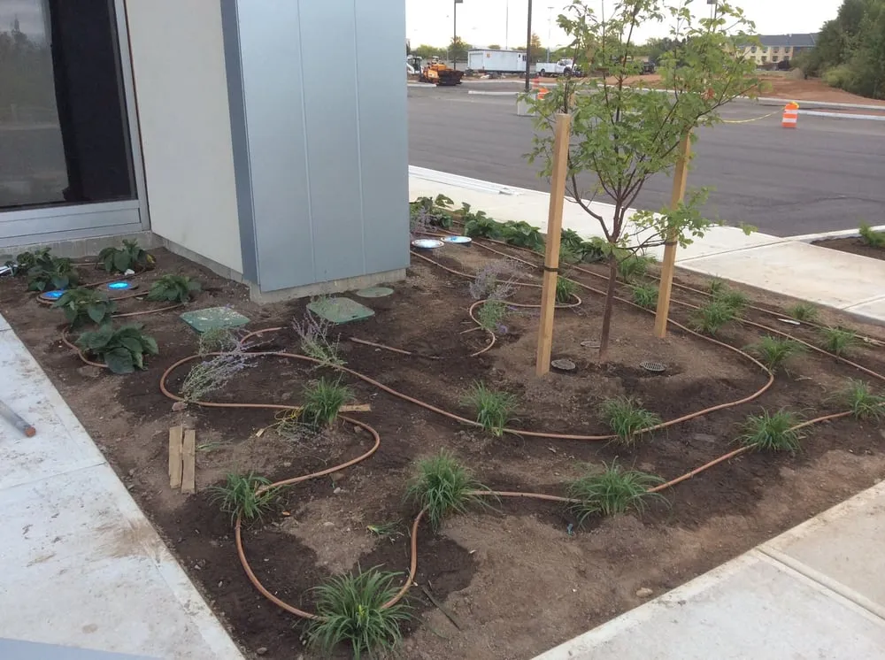 Professional residential landscaping in Derry, NH by North Point Outdoors